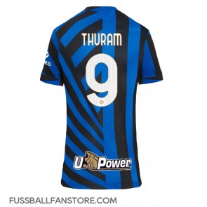 Inter Milan Marcus Thuram #9 Replik Heimtrikot Damen 2024-25 Kurzarm